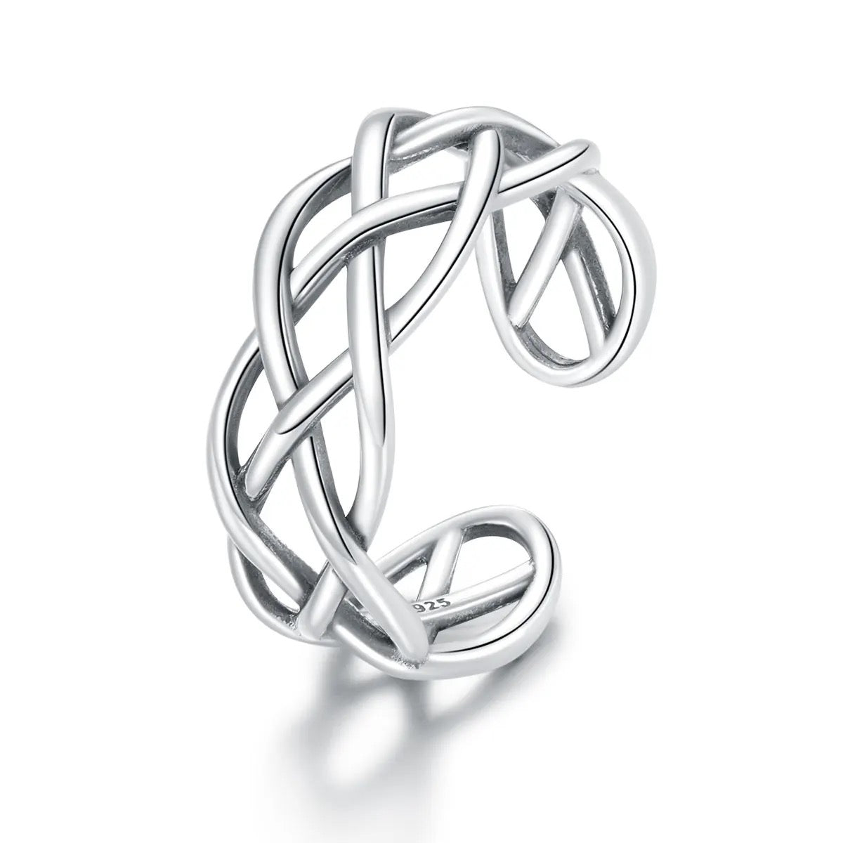 Ring „Geflochtenes Band breit“