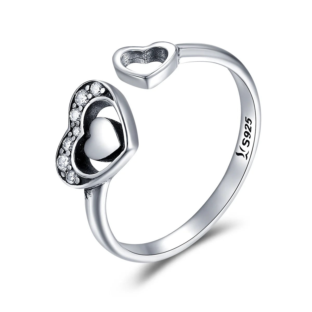 Ring „Zwei Herzen“