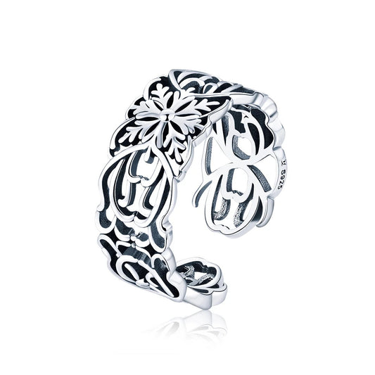 Ring „Celtic flower“